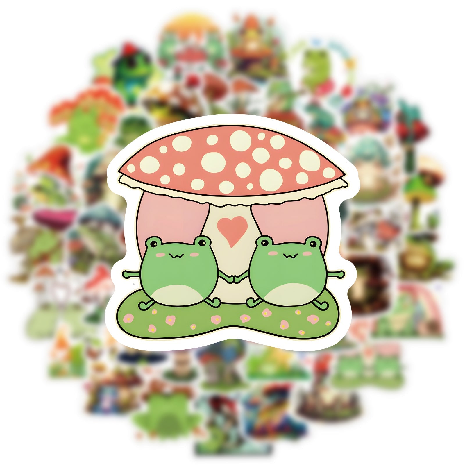 Mushroom Frog - 50pcs