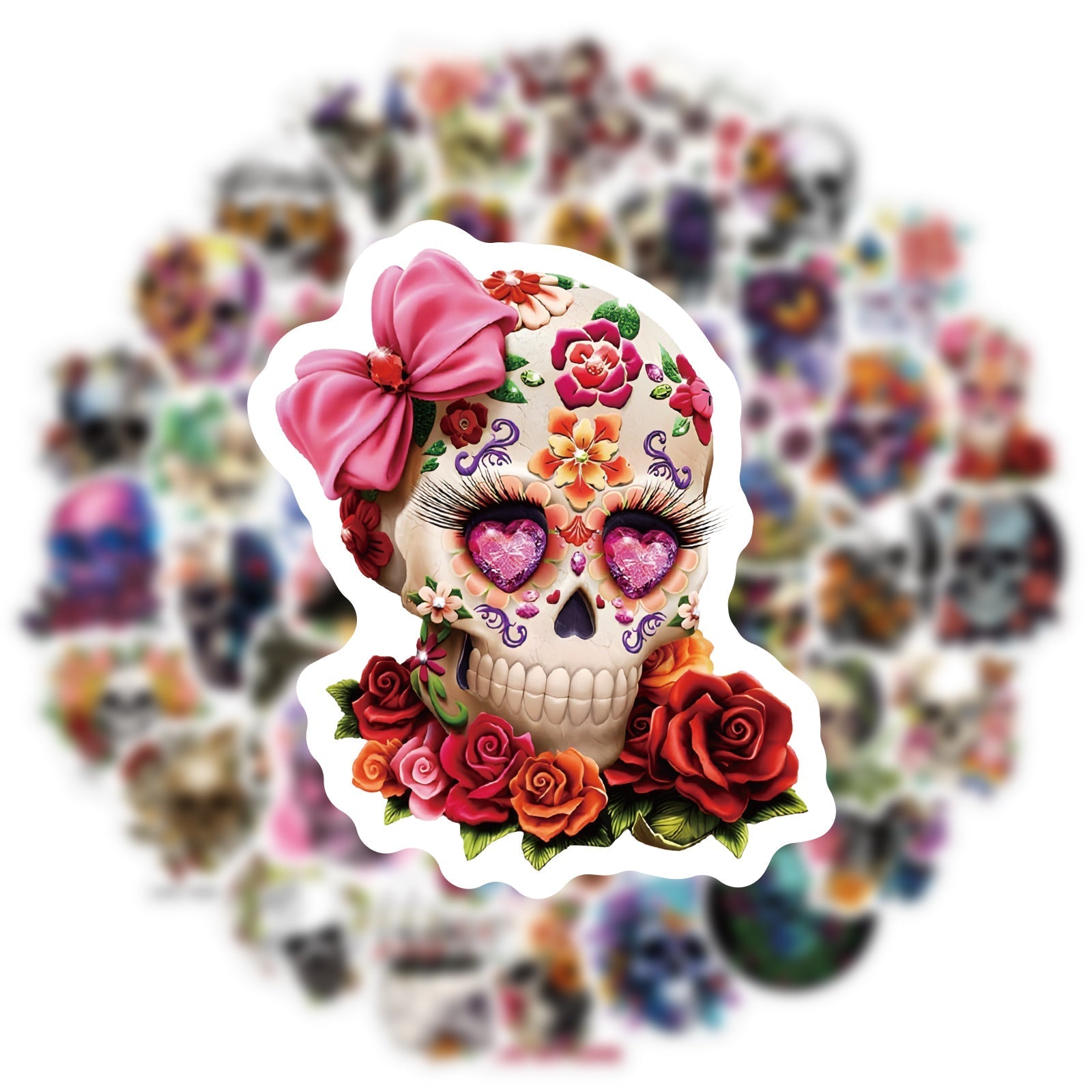 Pretty Skulls - 50pcs