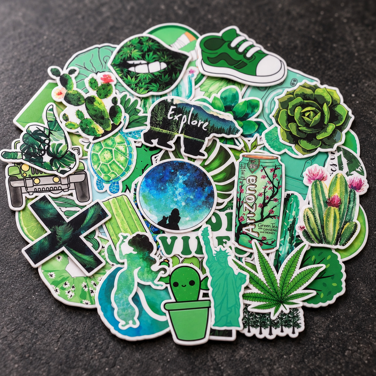 Green Pack - 50pcs