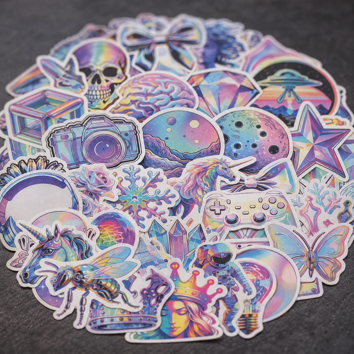 Psychedelic 3D - 50pcs