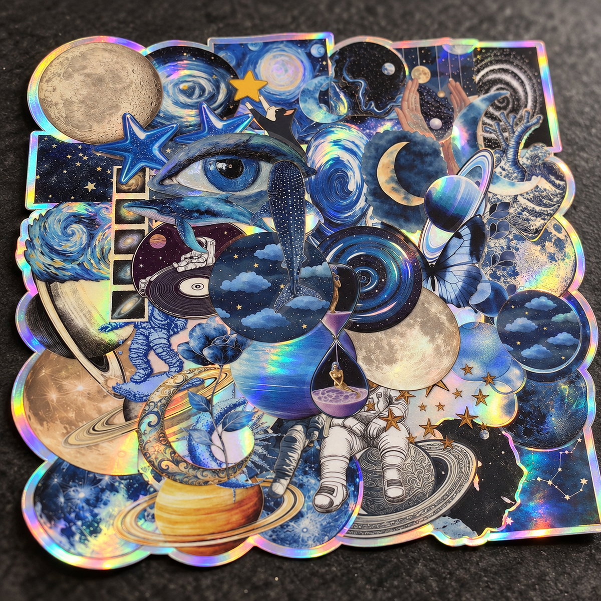 [Laser Style] Galactic Blues - 50pcs