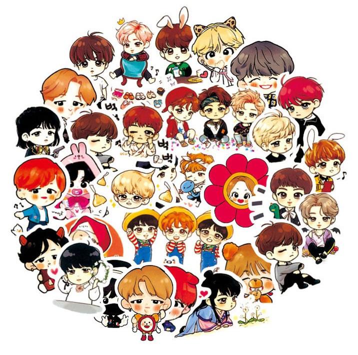 BTS Kawaii - 100pcs