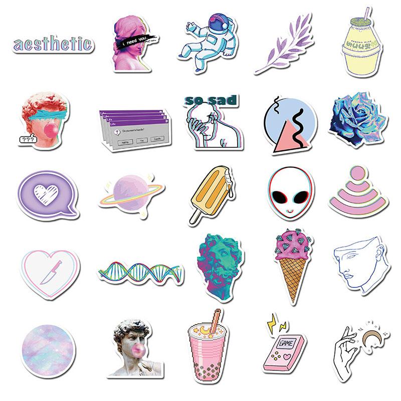 Vaporwave - 50pcs