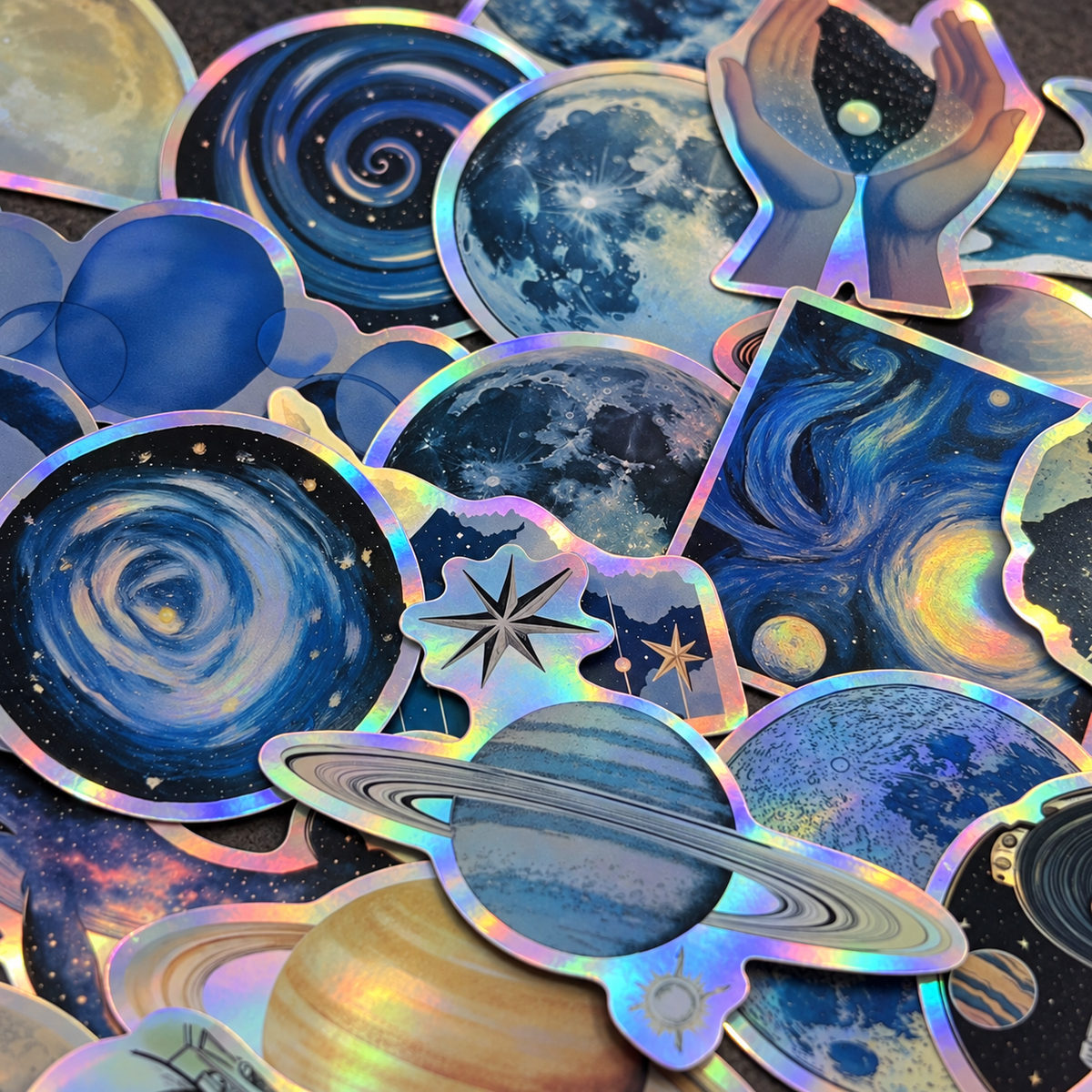 [Laser Style] Galactic Blues - 50pcs
