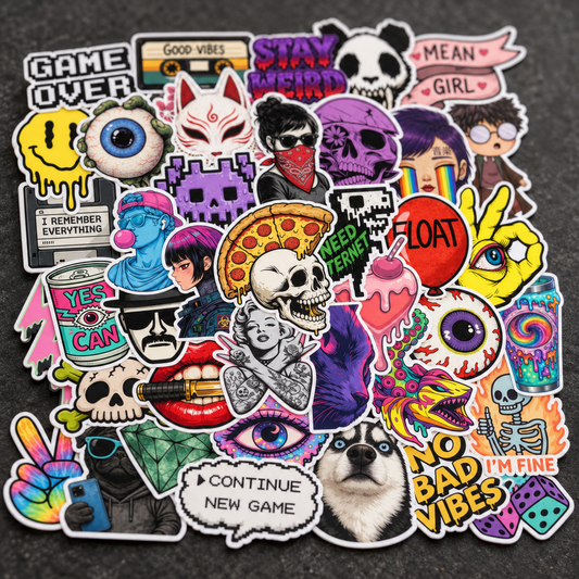 The Ultimate Stickerbomb™ - 100pcs