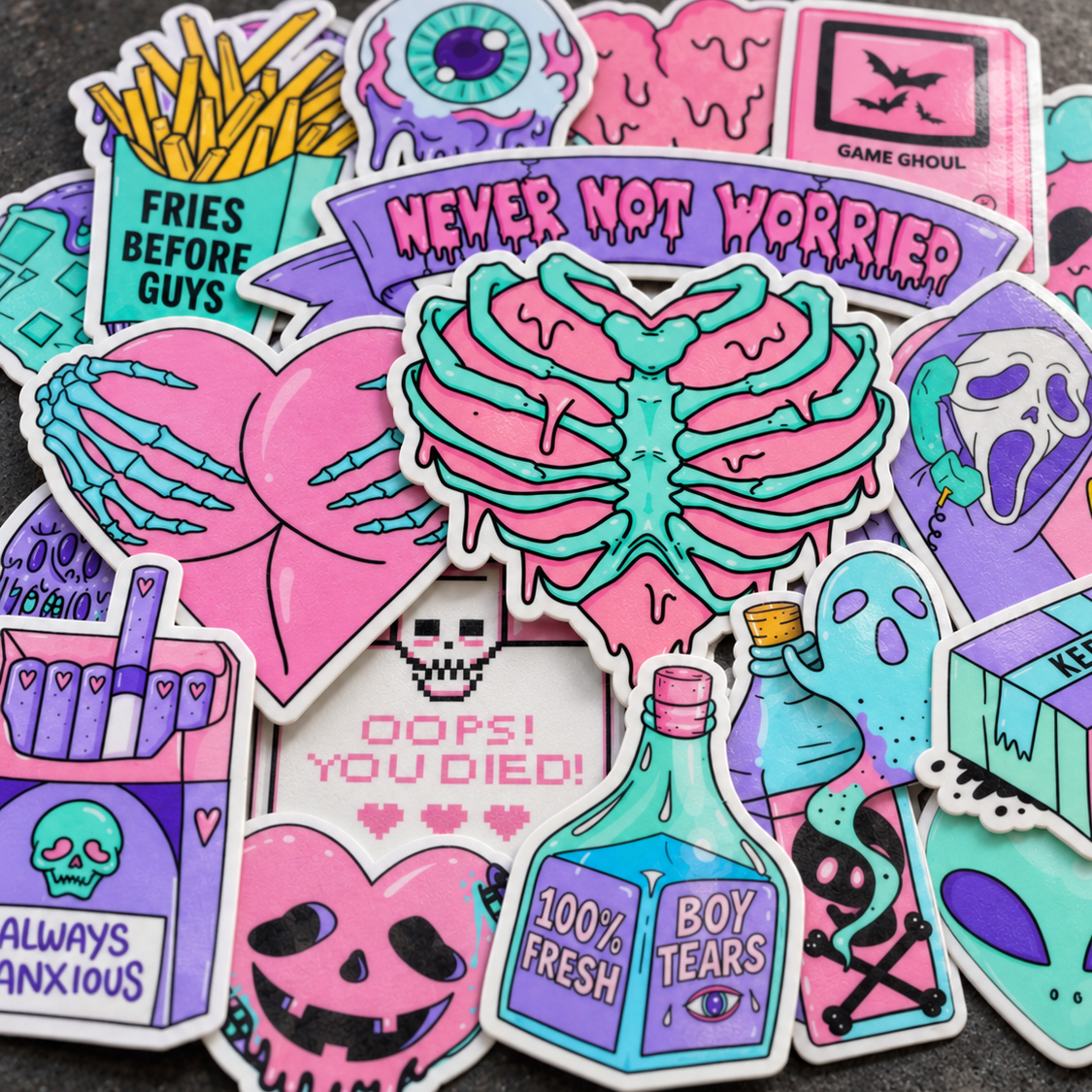[NEW] Lazy Bones - 50pcs / 100pcs