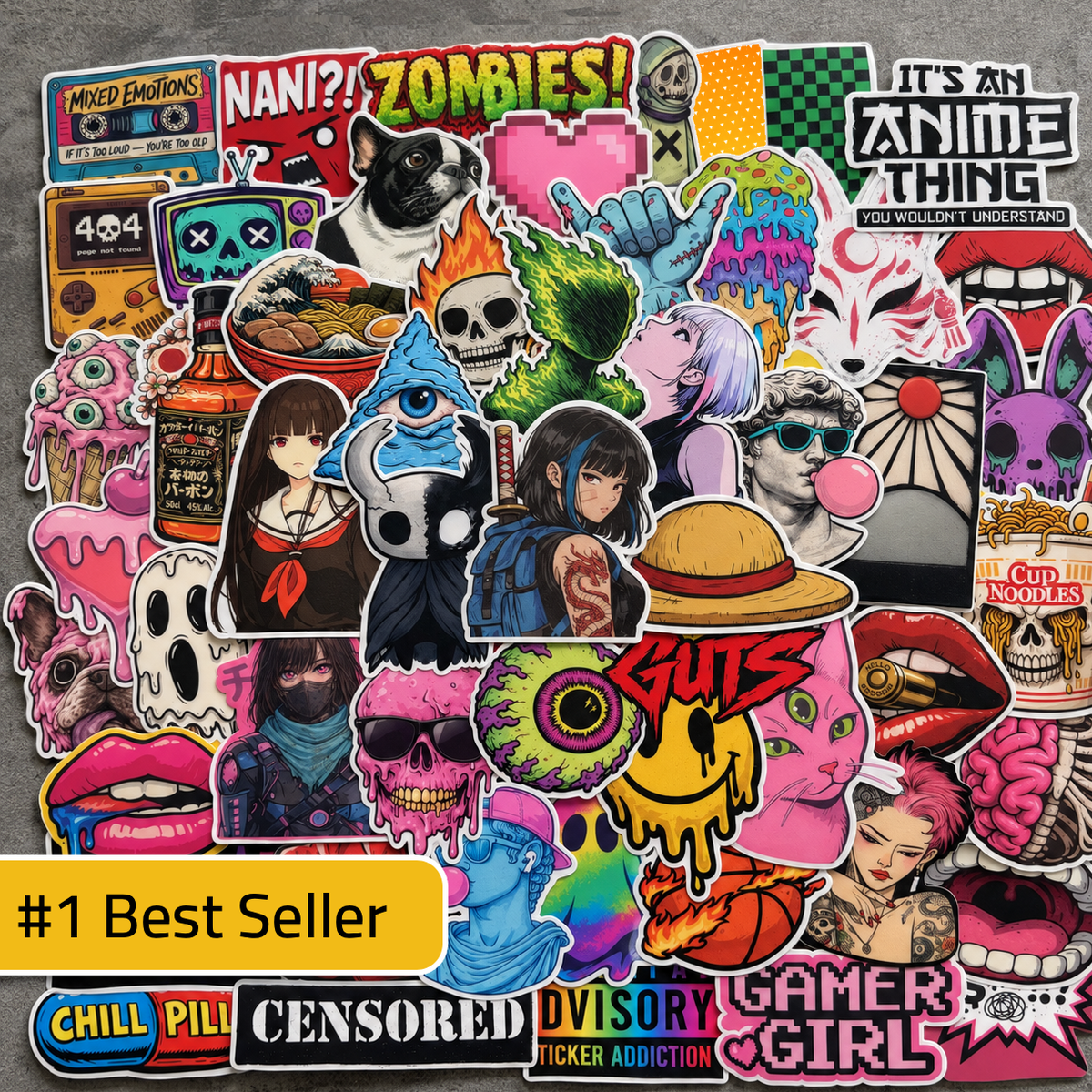 The Ultimate Stickerbomb™ - 150pcs