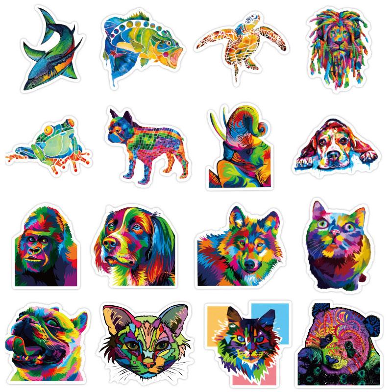 Colorful Animals - 50pcs