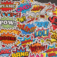 Bang, Kapow! - 50pcs