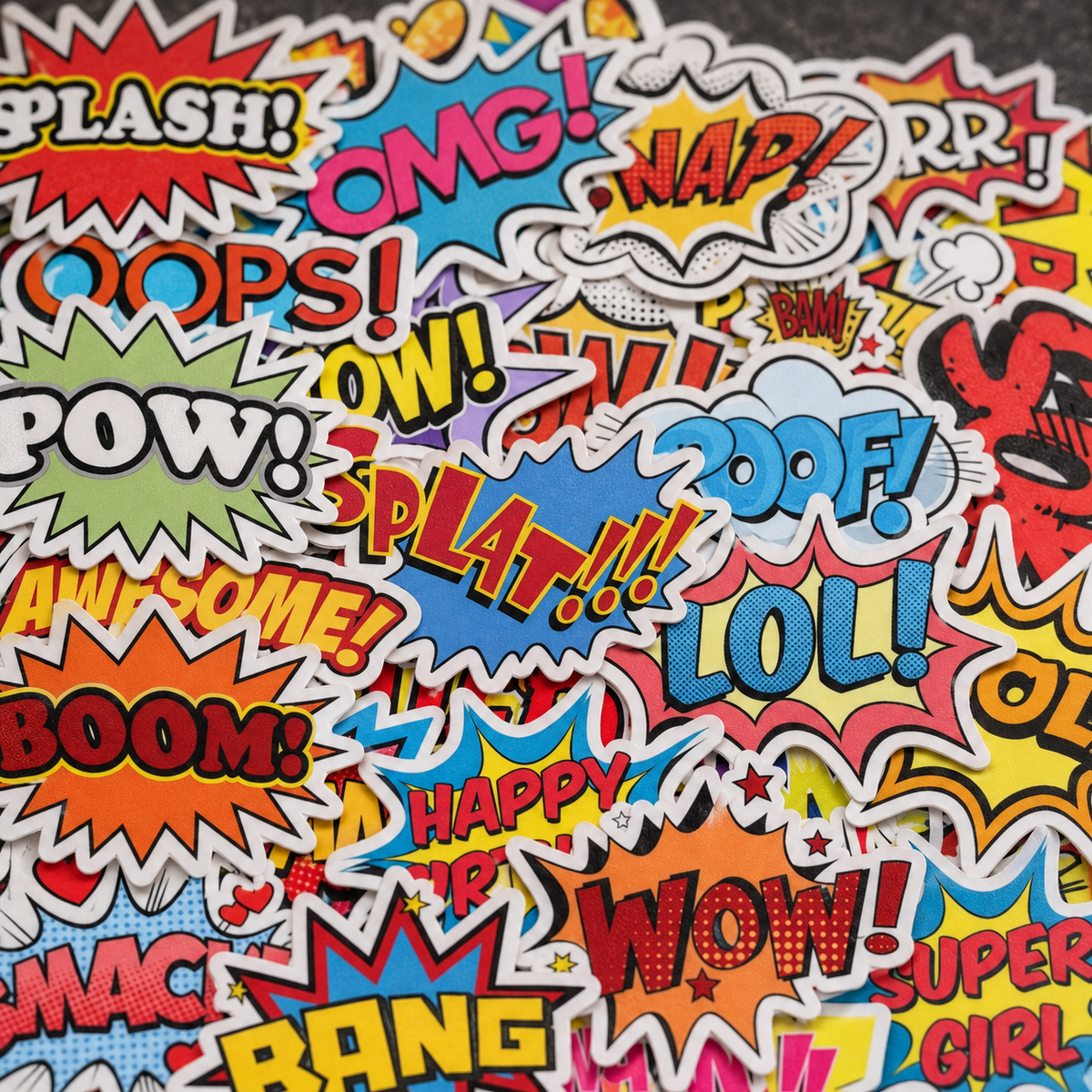 Bang, Kapow! - 50pcs
