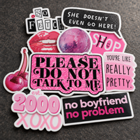 Pink Punk Throwback - 50pcs