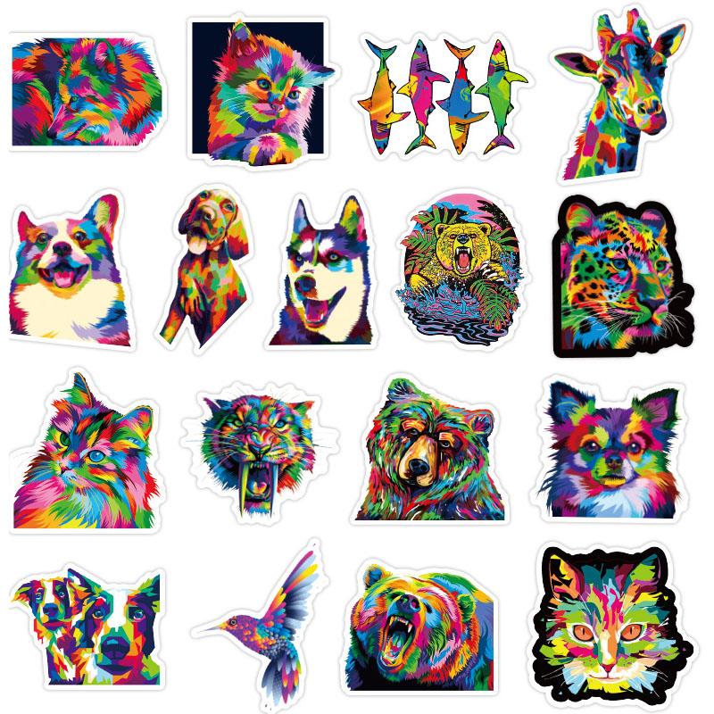 Colorful Animals - 50pcs