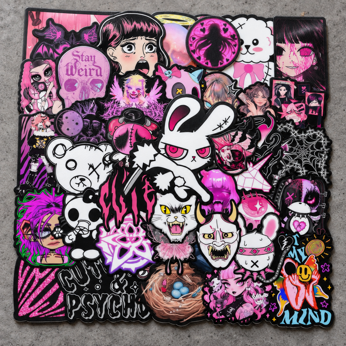 Cute X Psychotic - 50pcs