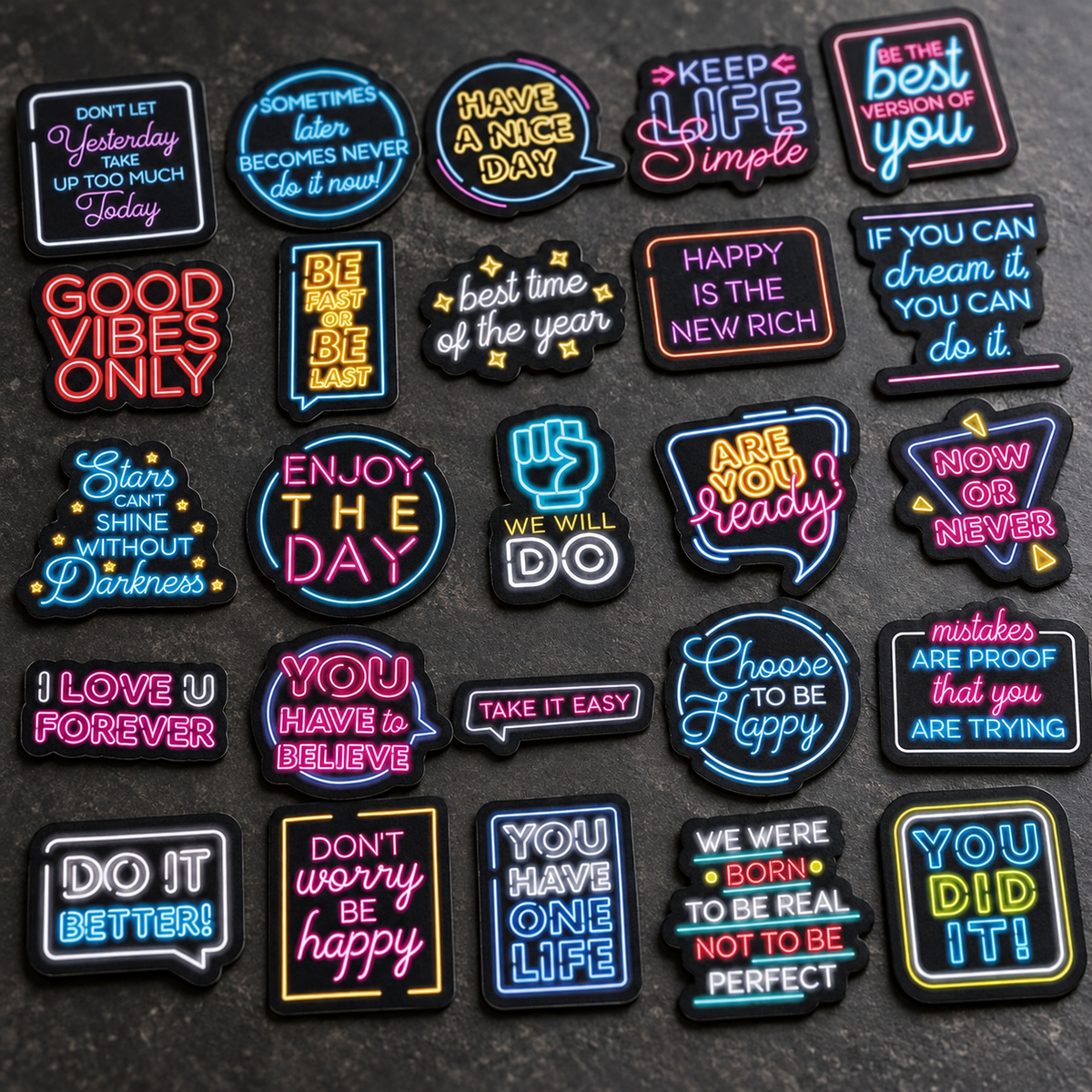 Neon x Positive Energy - 50pcs