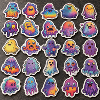 Bubble Monsters - 50pcs
