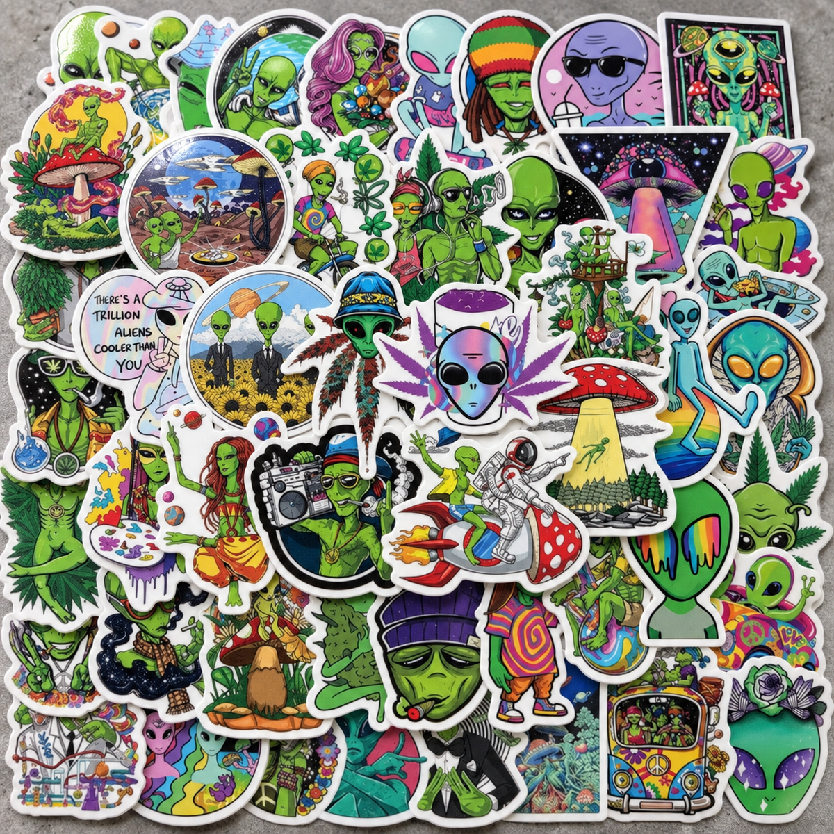 Trippin Aliens! - 50pcs