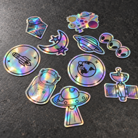 [Holographic] Cosmic Refractions - 50pcs