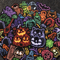 Neon Nightmares - 50pcs