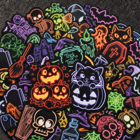 Neon Nightmares - 50pcs