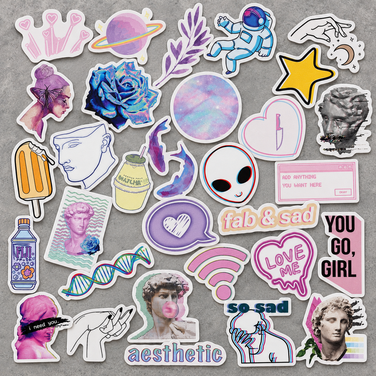Vaporwave Pack - 50pcs