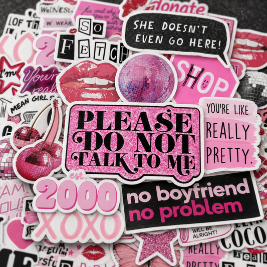 Pink Punk Throwback - 50pcs