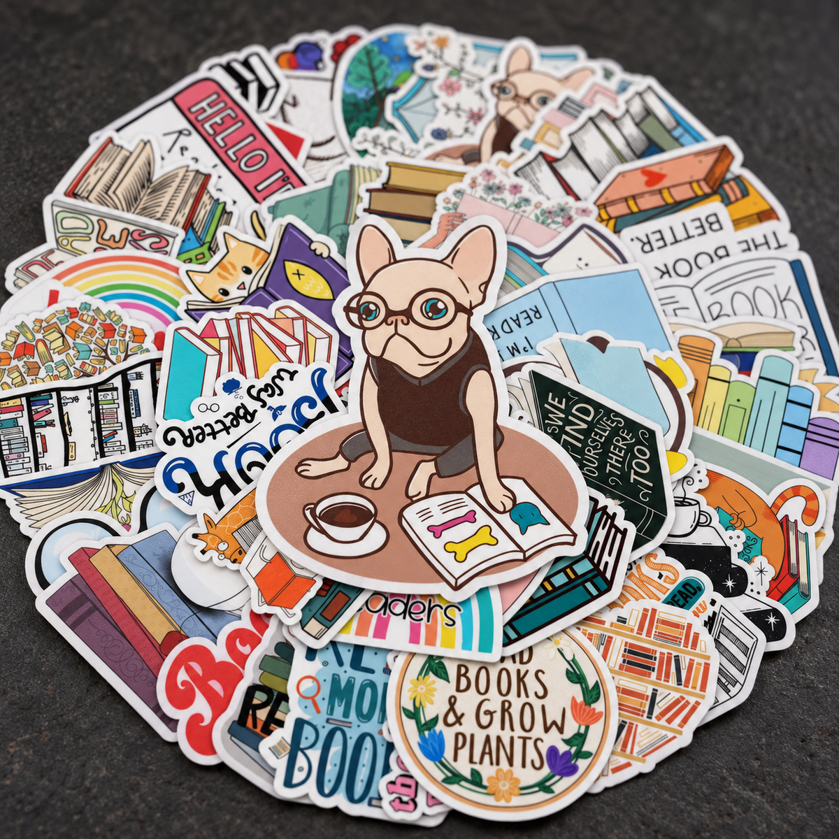 Go Away, I'm Reading! - 50pcs