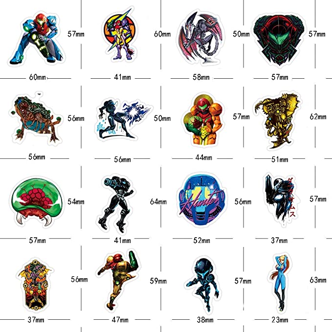 Metroid - 50pcs