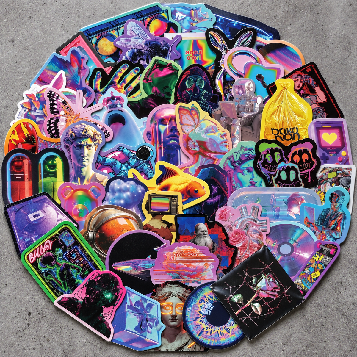 [NEW] Cyberpunk Graffiti - 50pcs