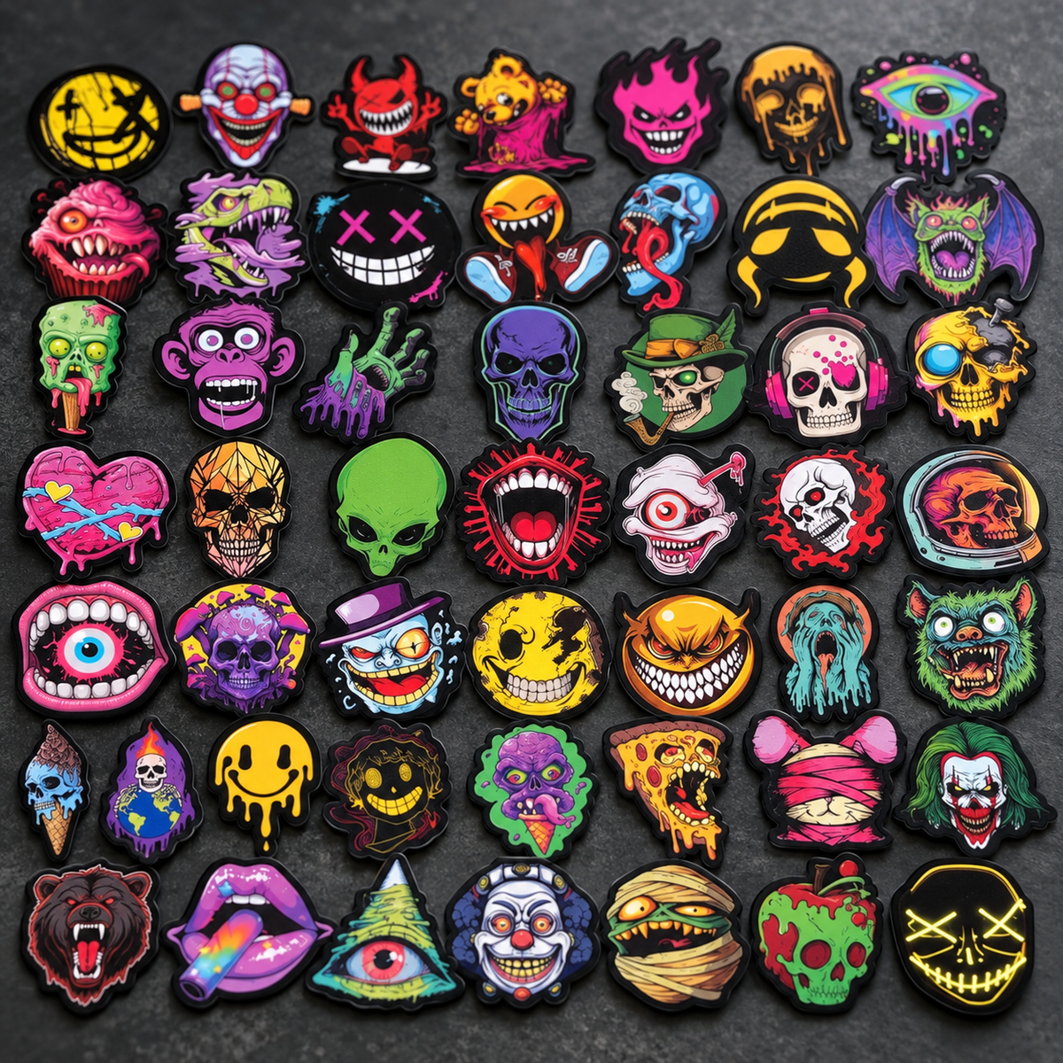 Smile & Scream! - 50pcs