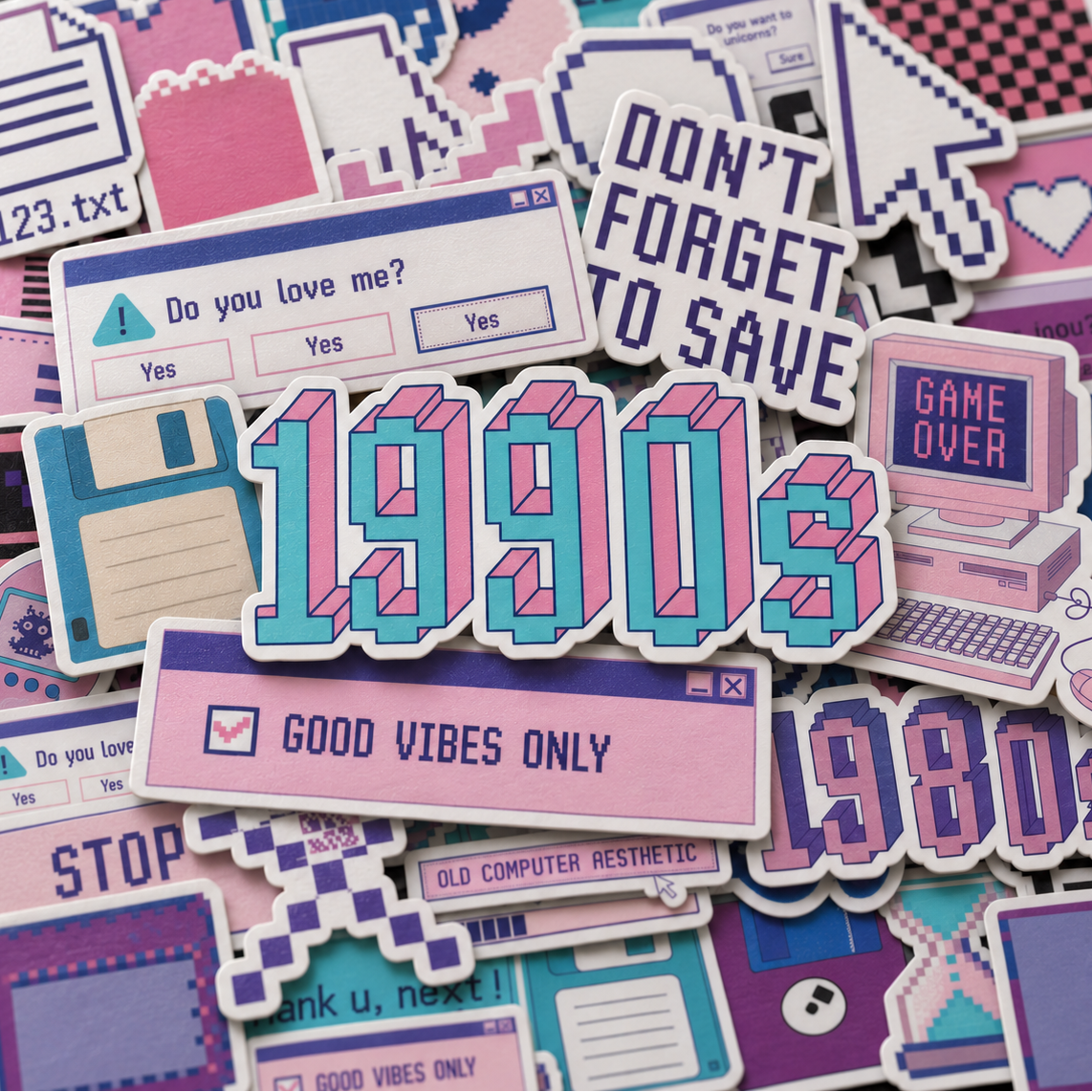 Retro Pixels (1900s Edition) - 53pcs