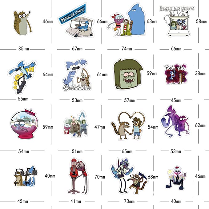 Regular Show - 50pcs