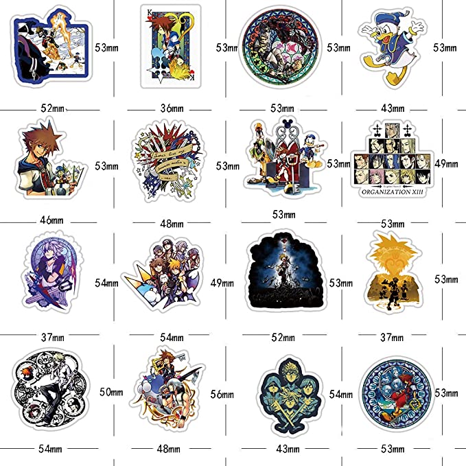 Kingdom Hearts - 52pcs