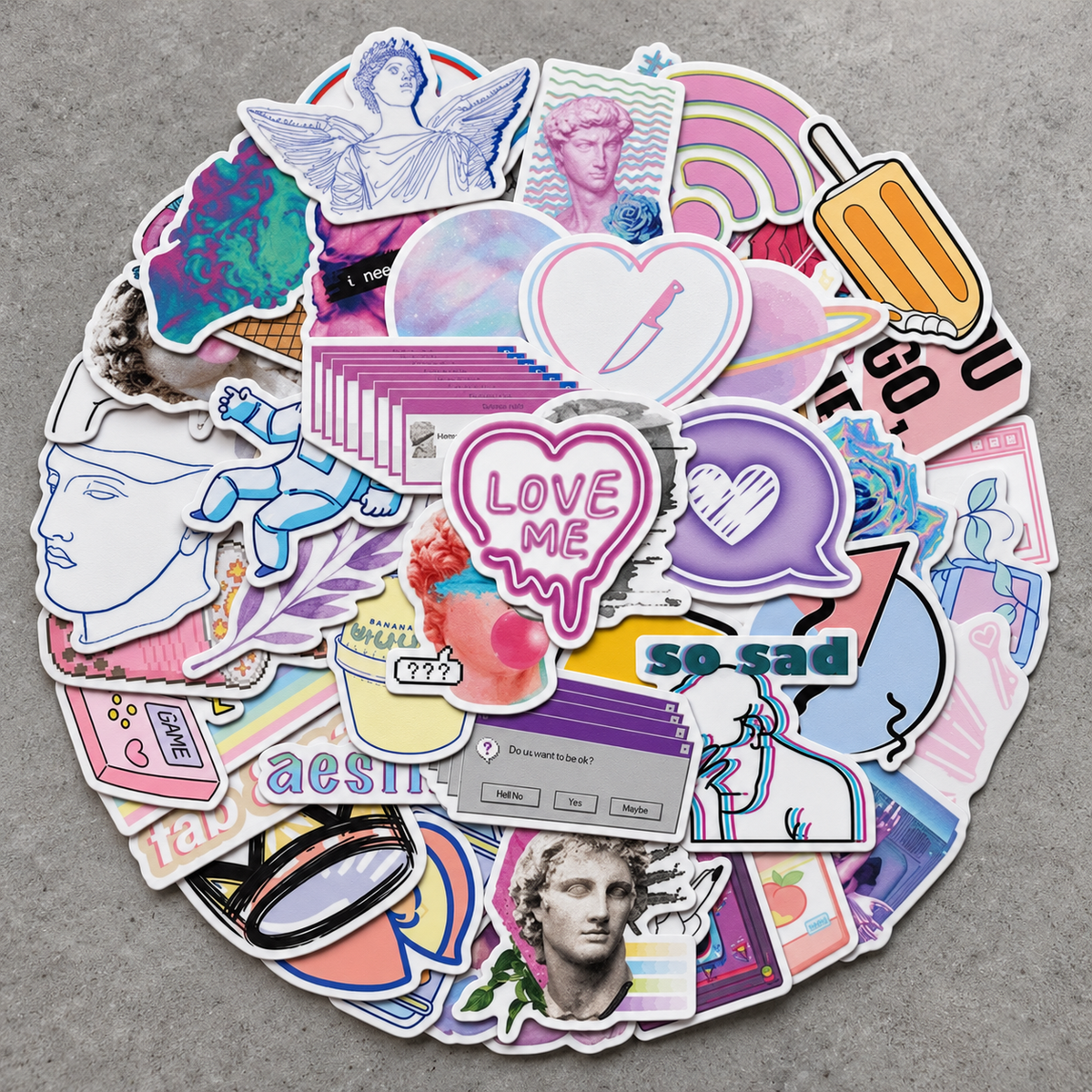 Vaporwave Pack - 50pcs