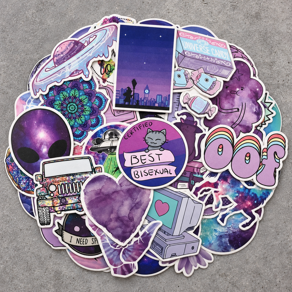 Purple Pack - 50pcs