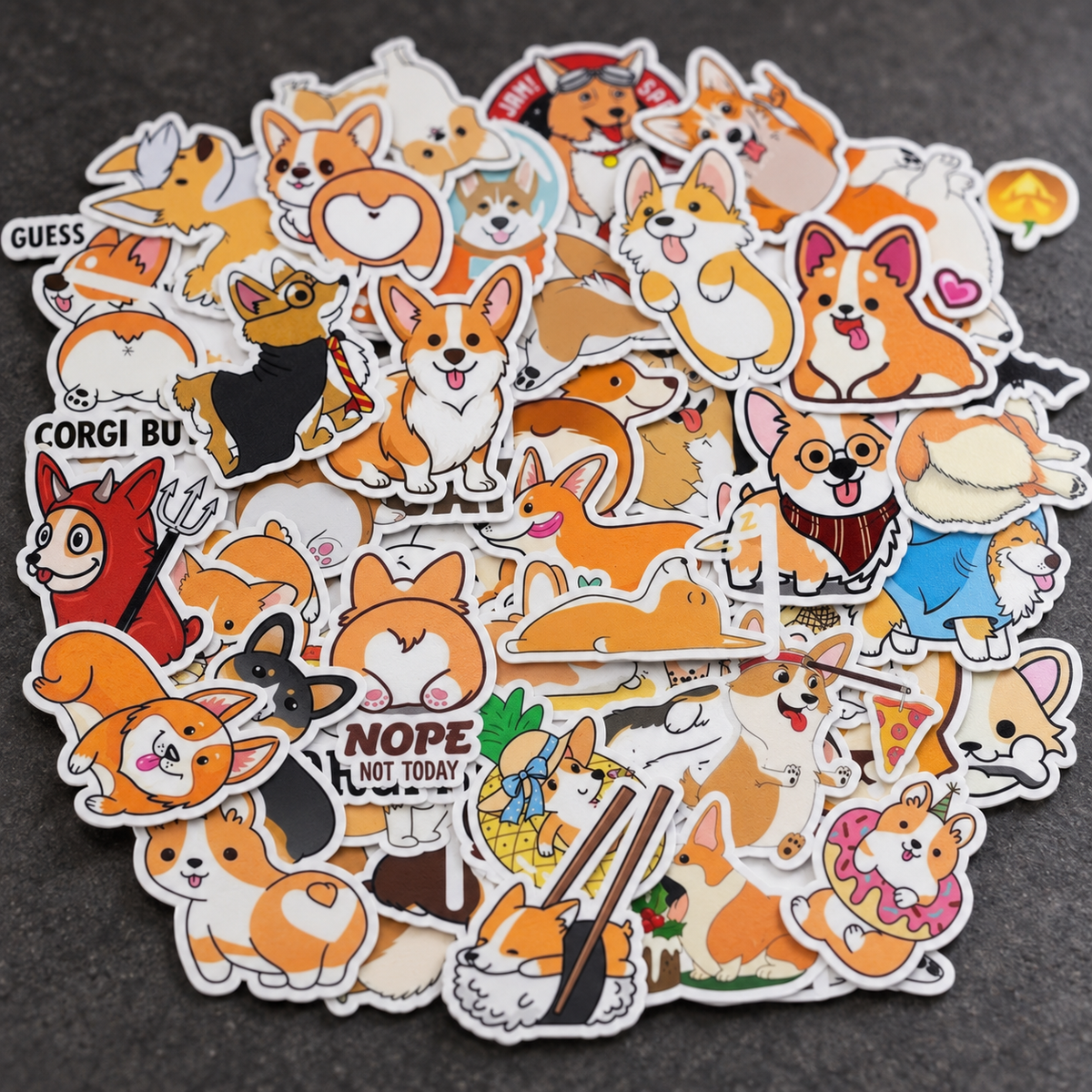 Guess what.. Corgi Butt - 50pcs