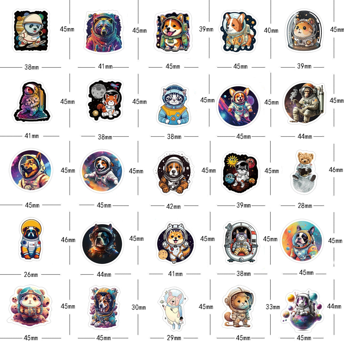 Interstellar Furries - 50pcs