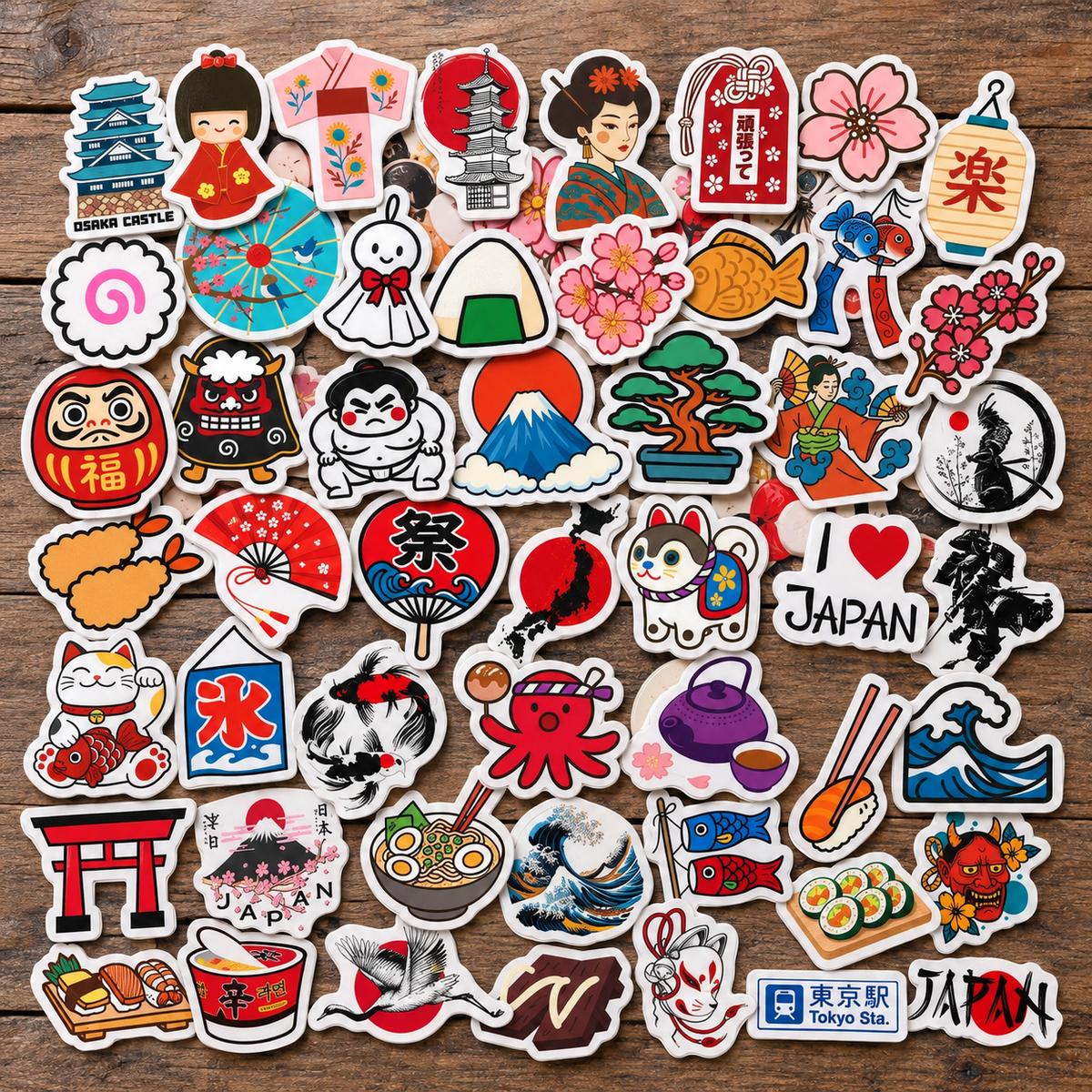 Japanese x Aesthetics - 50pcs