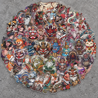 [Transparent Border] Japanese x Tattoo Art - 50pcs
