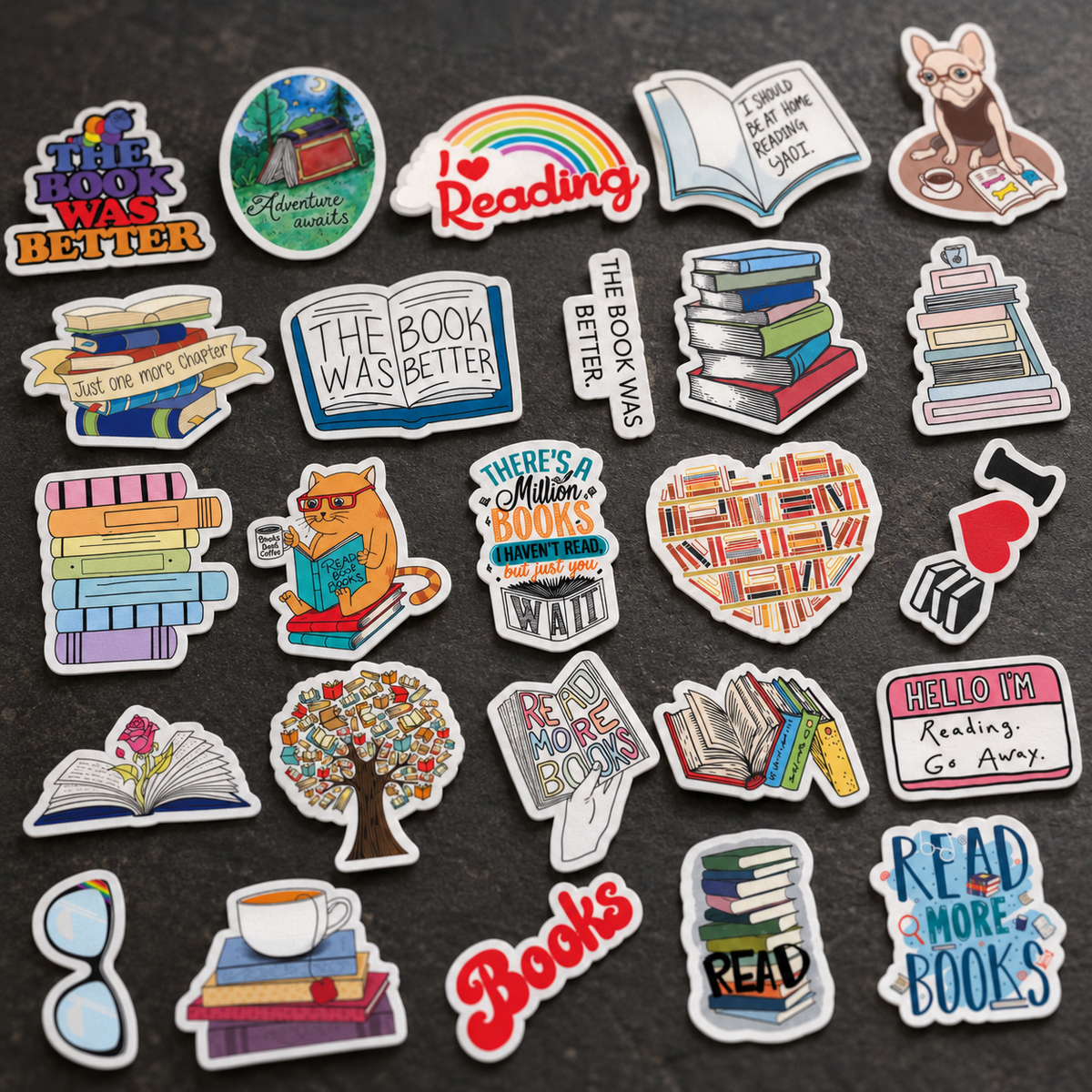 Go Away, I'm Reading! - 50pcs