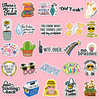 Sarcastic x Moody AF - 50pcs
