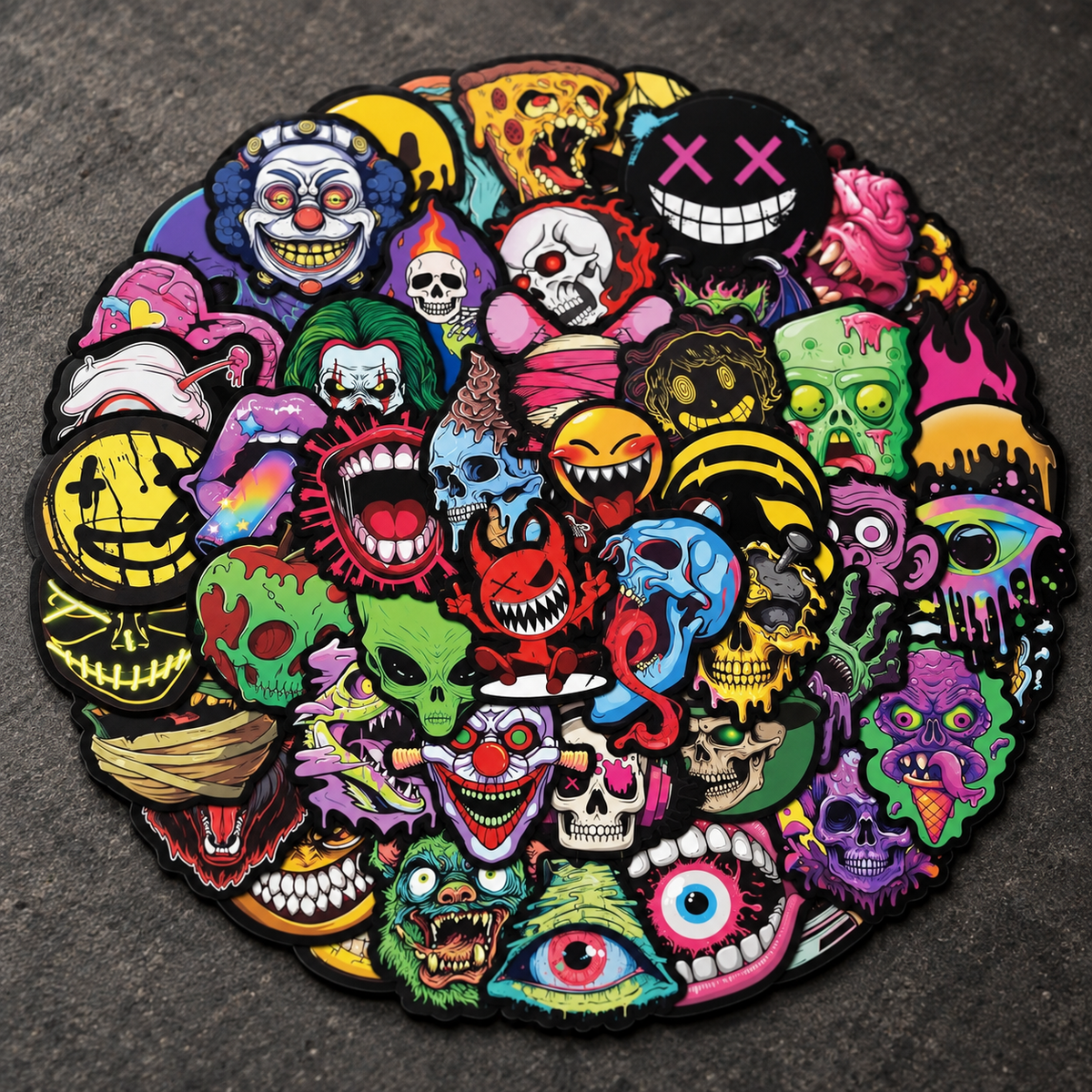 Smile & Scream! - 50pcs