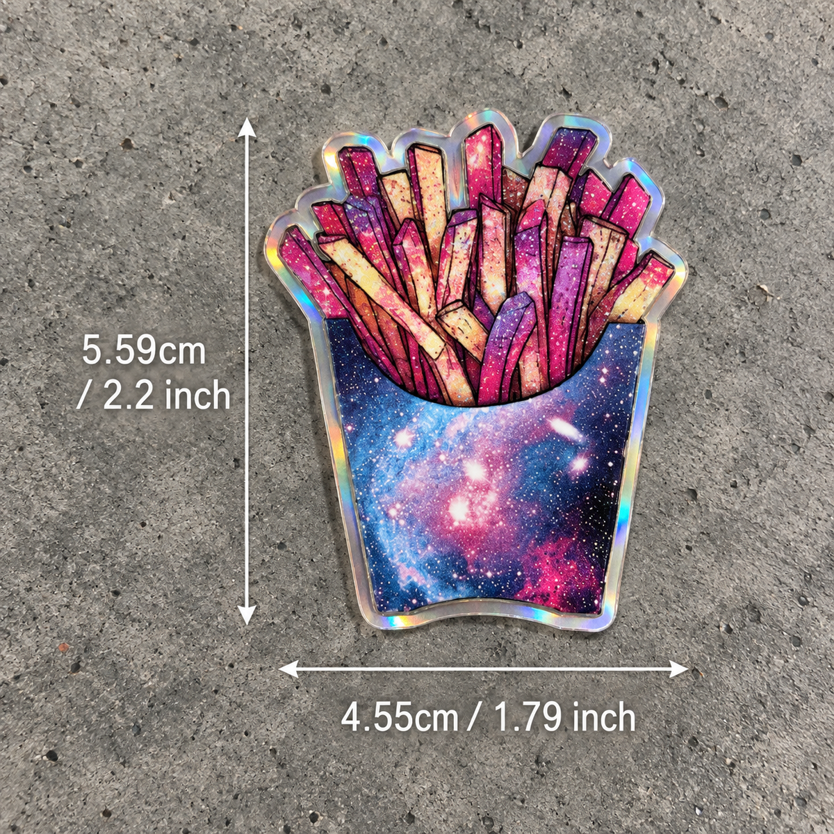 [Transparent Border] Velvet Galaxy - 50pcs