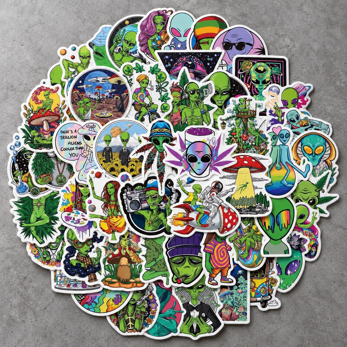 Trippin Aliens! - 50pcs