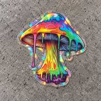 [Transparent] Psychedelic x Toadstools - 50pcs