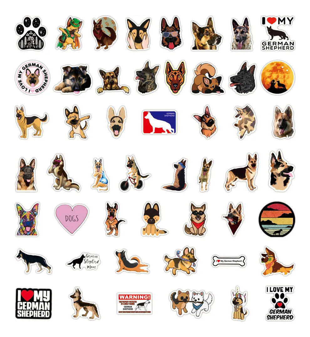 I Love My German Shepherd! - 50pcs