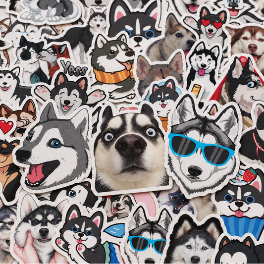 I Love My Husky! - 50pcs