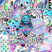 [Holographic] Cosmic Refractions - 50pcs