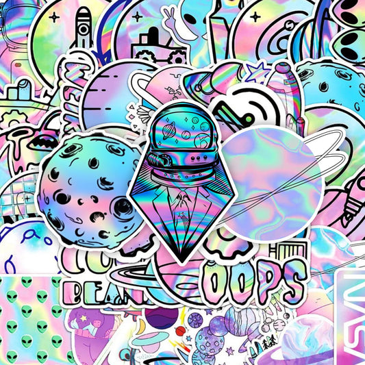 [Holographic] Cosmic Refractions - 50pcs