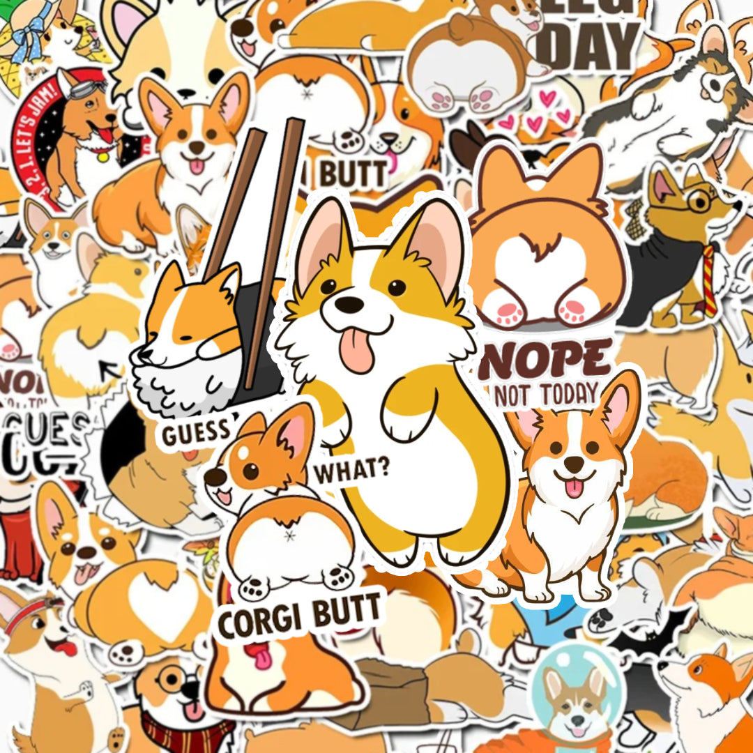 Guess what.. Corgi Butt - 50pcs