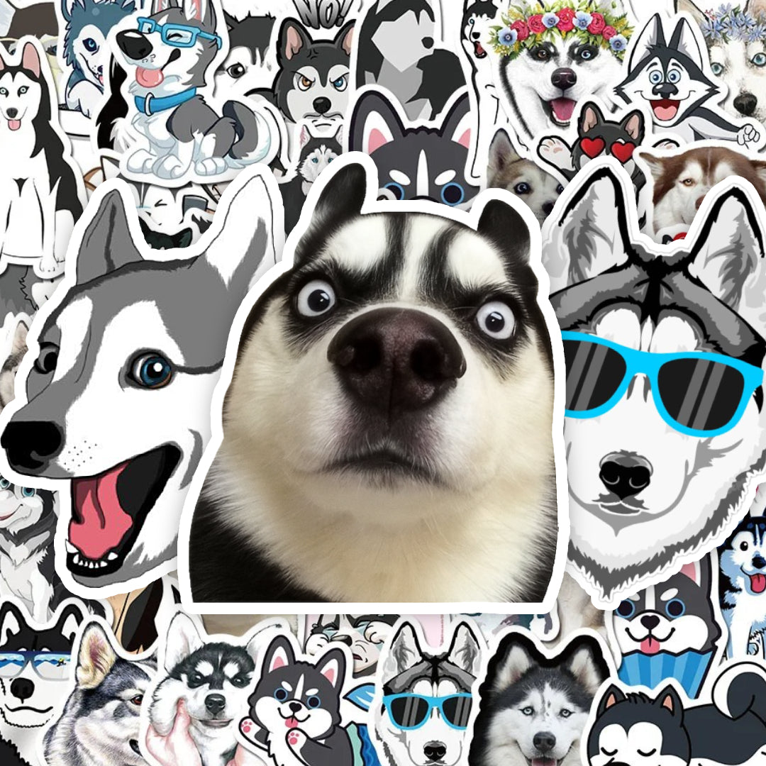 I Love My Husky! - 50pcs